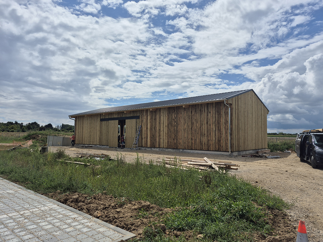 Batiment de maraichage, Palaiseau, 2025