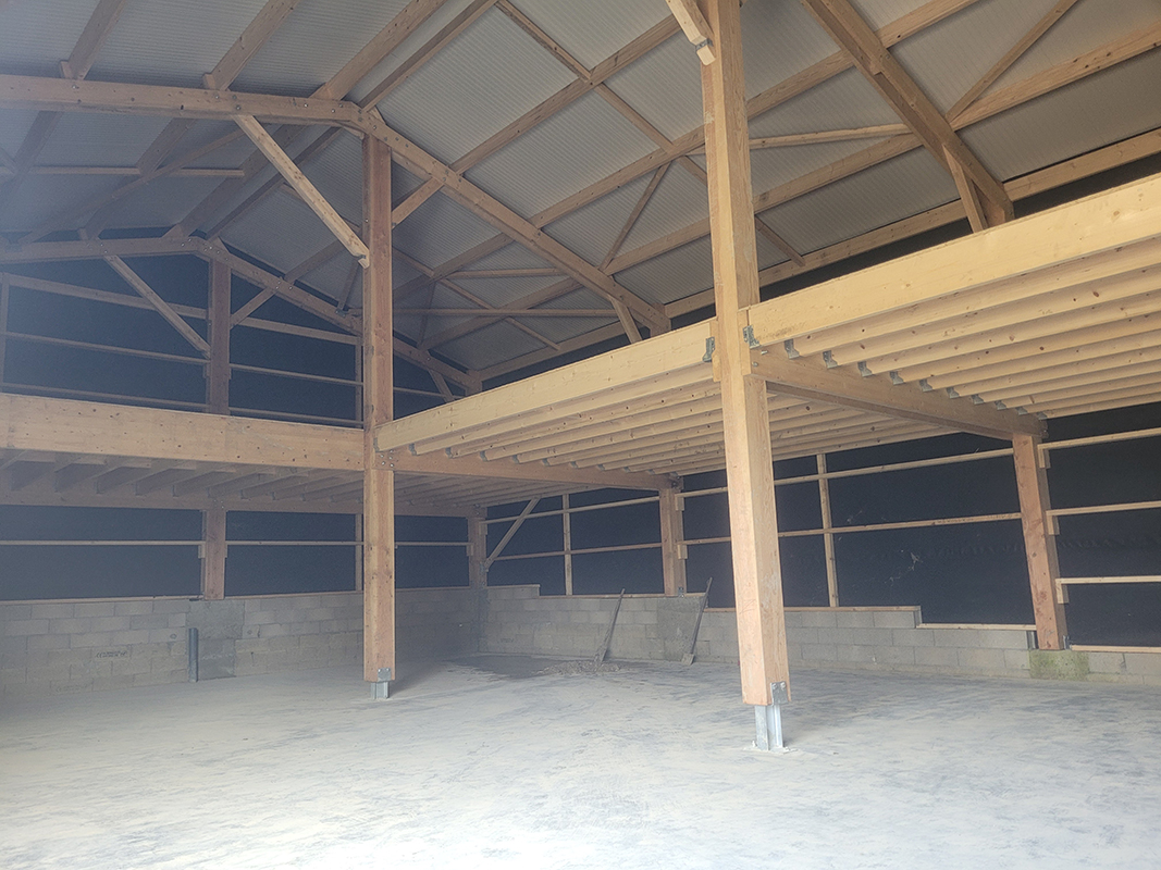 Batiment de stockage agricole, Villevaudé, 2024