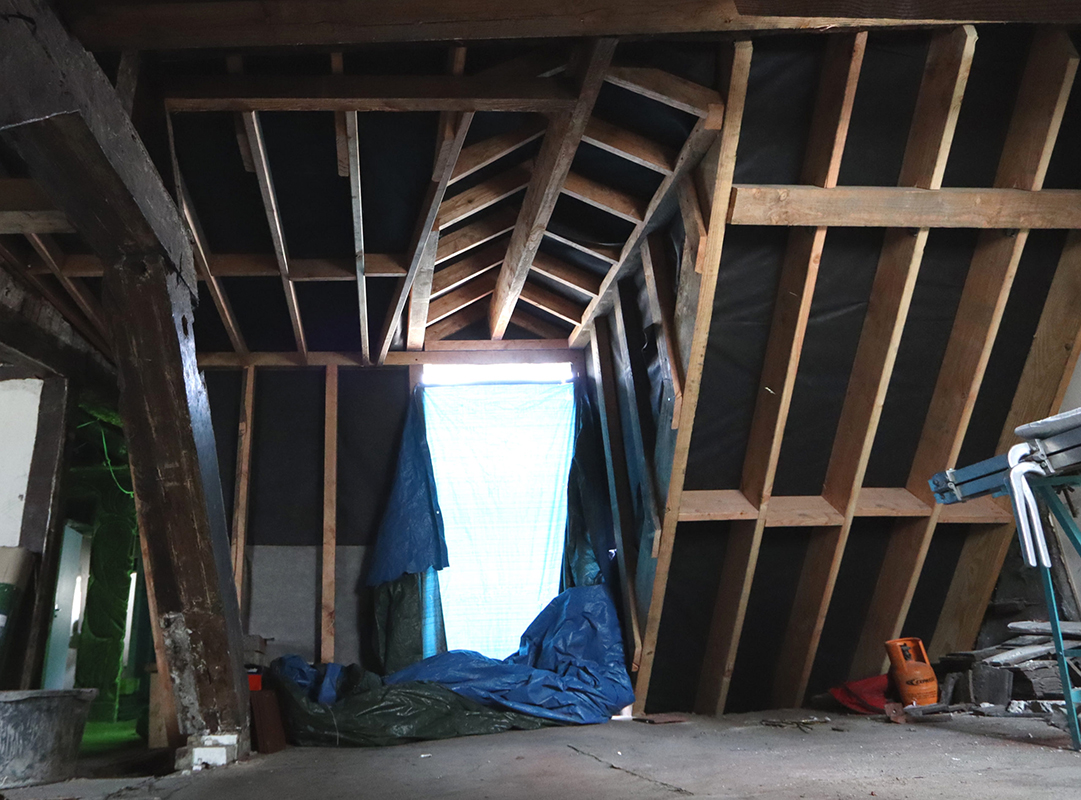 Lucarne jacobine, Paris, 2020