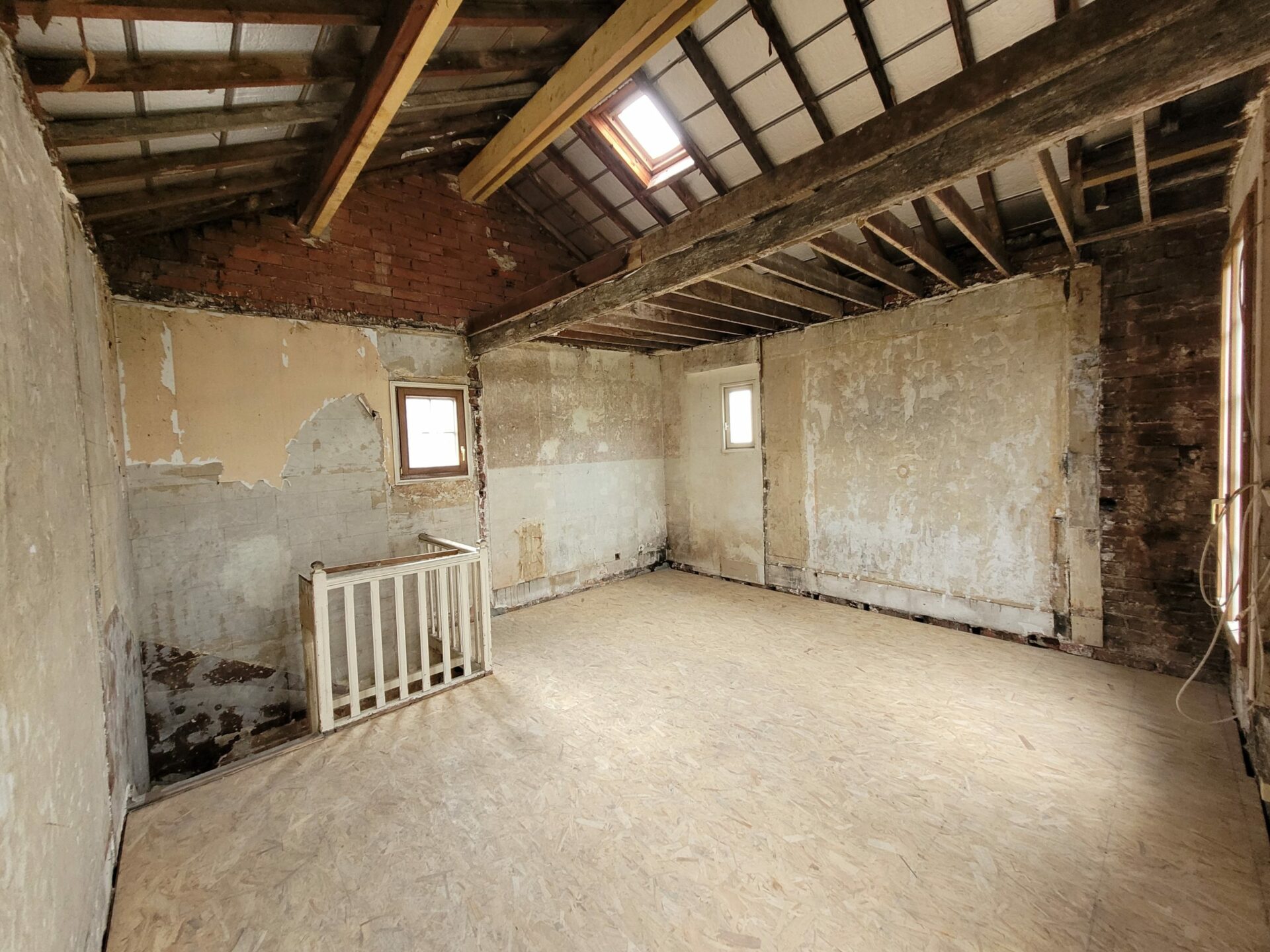 Renforcement de panne et solivage, Clamart, 2023